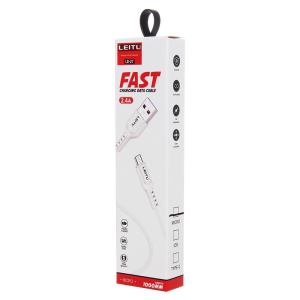 کابل شارژ USB به USB-C لیتو مدل LD-27 طول 1 متر